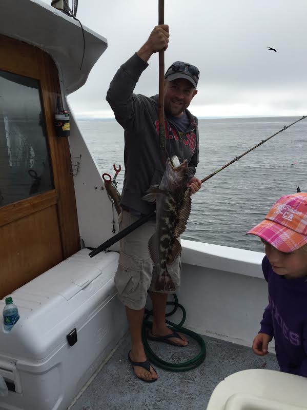 Rick with his Lingcod