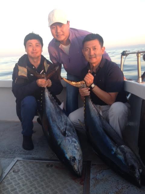 Long and friends bluefin