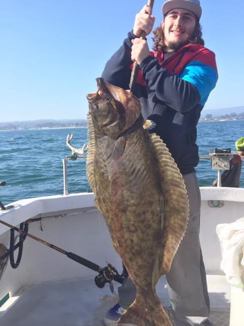 Zack with Halibut Zack with Halibut