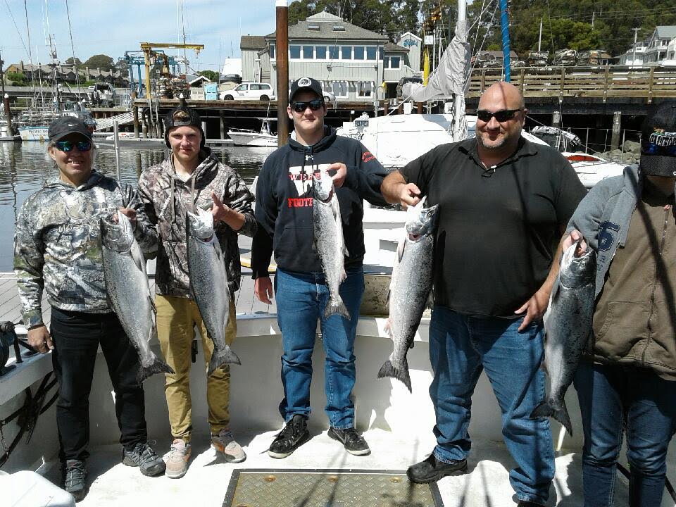 5 salmon Ed and John 5 salmon Ed and John