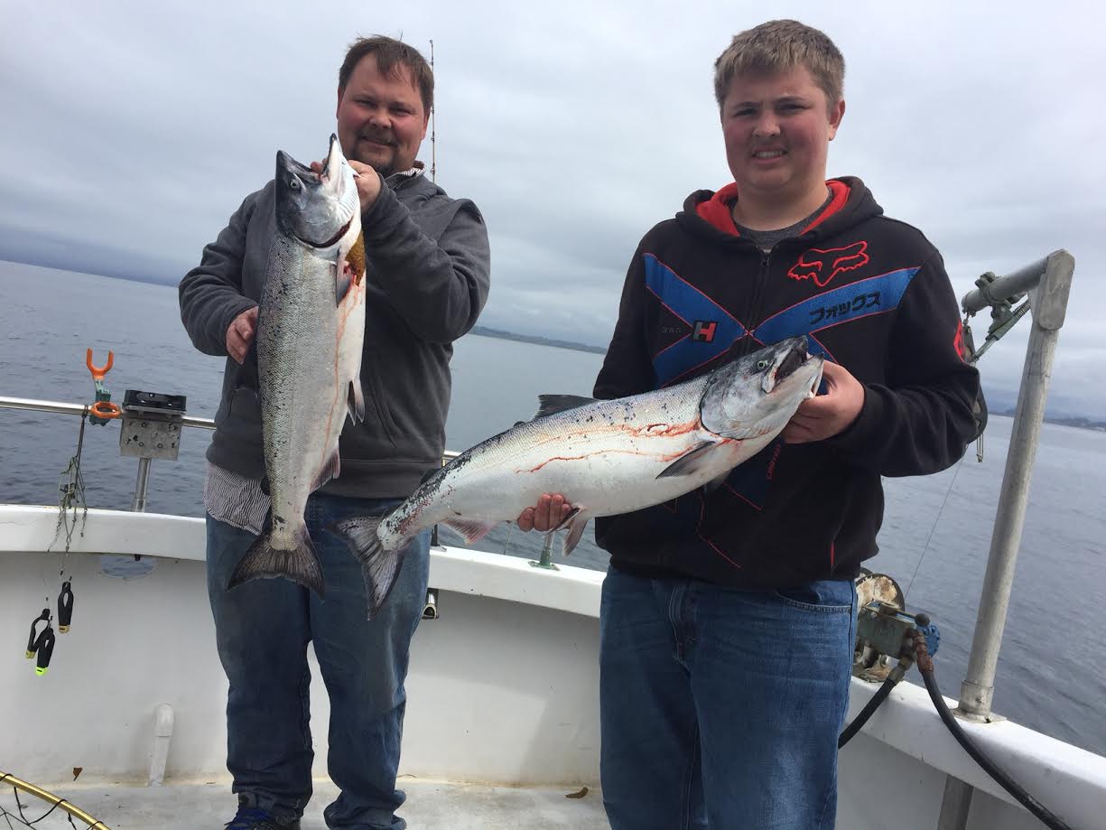 Tim and Aiden Salmon Tim and Aiden Salmon