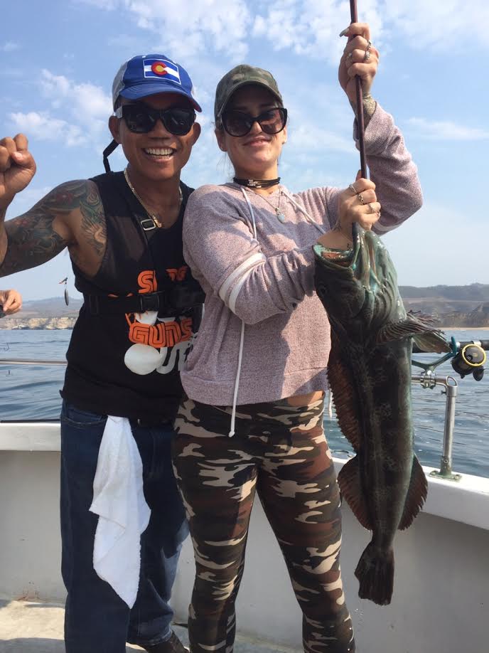 Asian with Lingcod