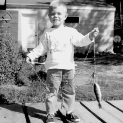 Captain Joe’s first fish! Circa 1963